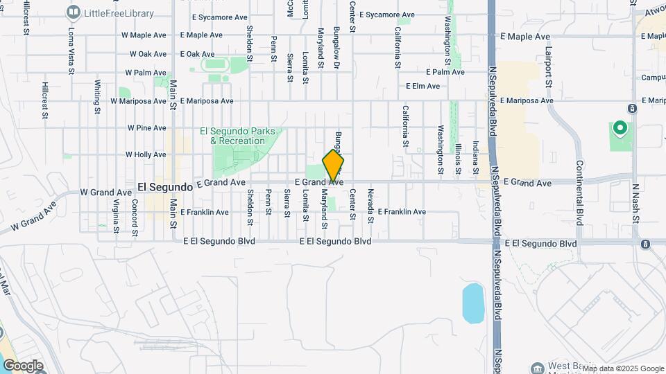 910 East Grand Ave. Mapa y Detalles de la Ubicación