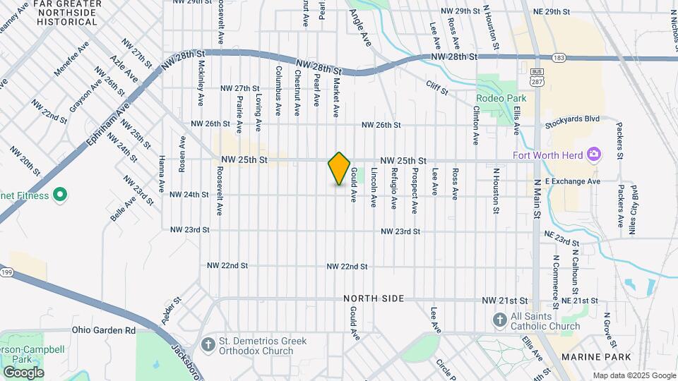 2402 Market Ave Map and Location Details