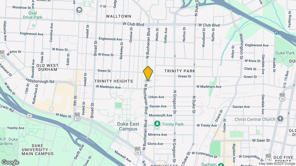808 N Buchanan Blvd Mapa y Detalles de la Ubicación