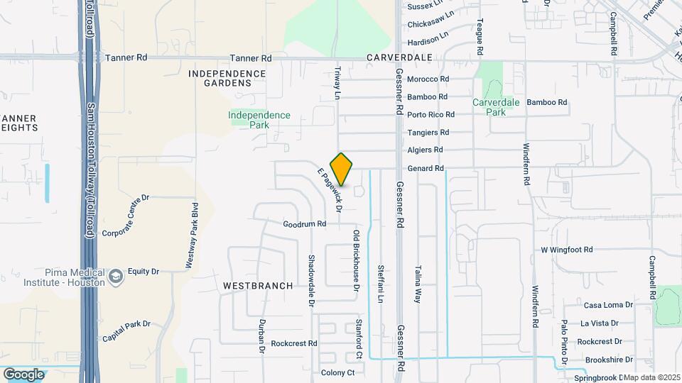 5102 E Pagewick Dr Map and Location Details