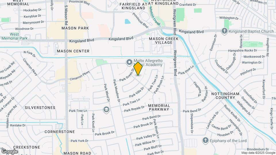 21231 Park Rock Ln Map and Location Details