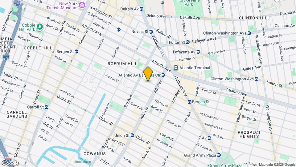 332 Bergen St Map and Location Details