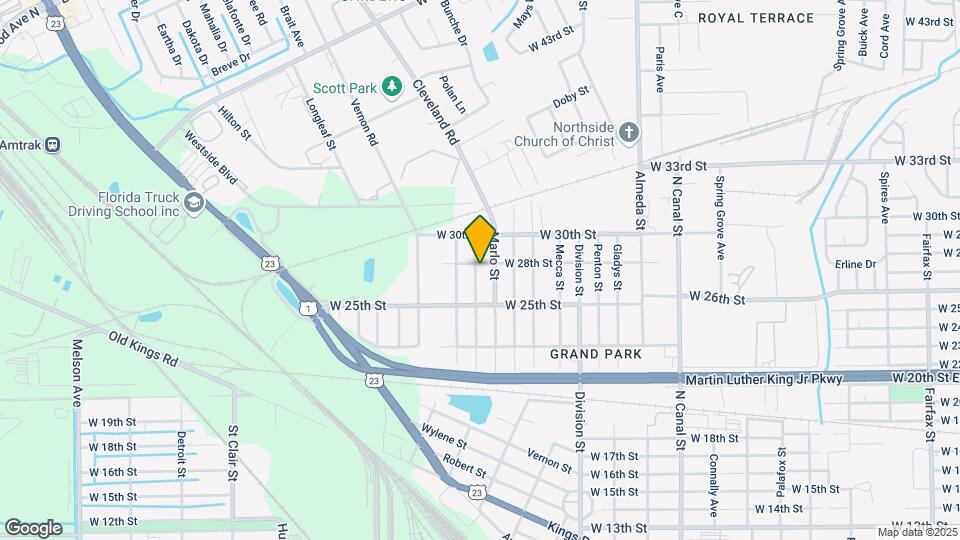 2546 W 28th St Map and Location Details
