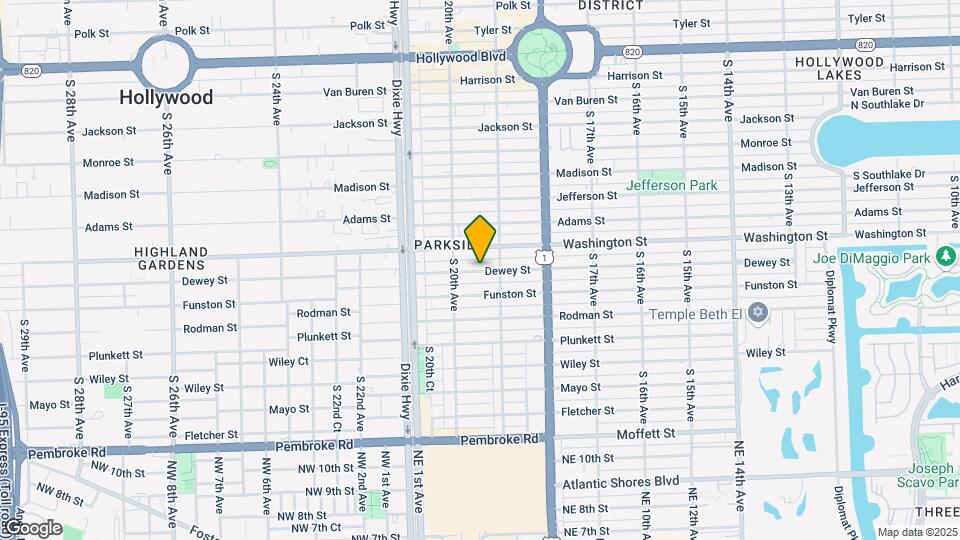 1941 Dewey St Map and Location Details