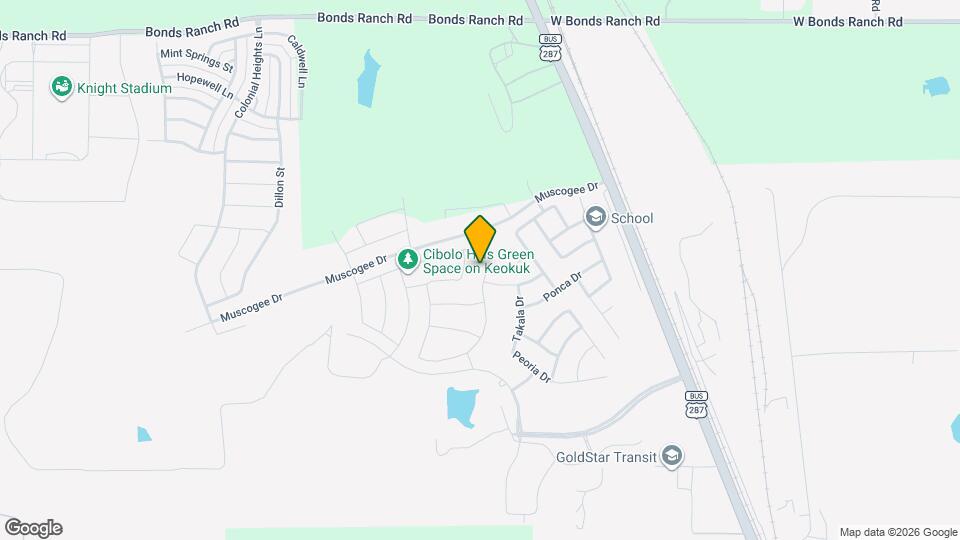 10609 Potawatomi Ln Map and Location Details