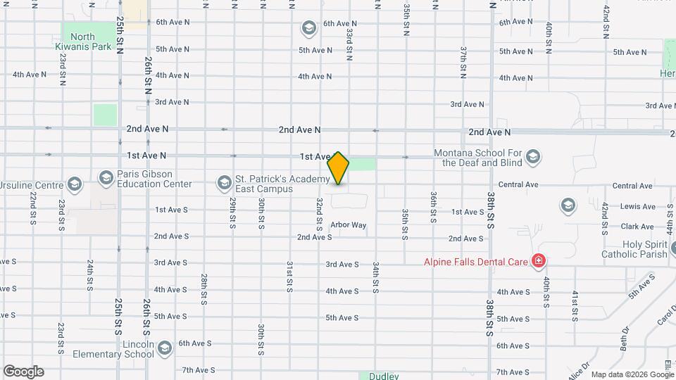 3209 Wild Rose Ln Map and Location Details