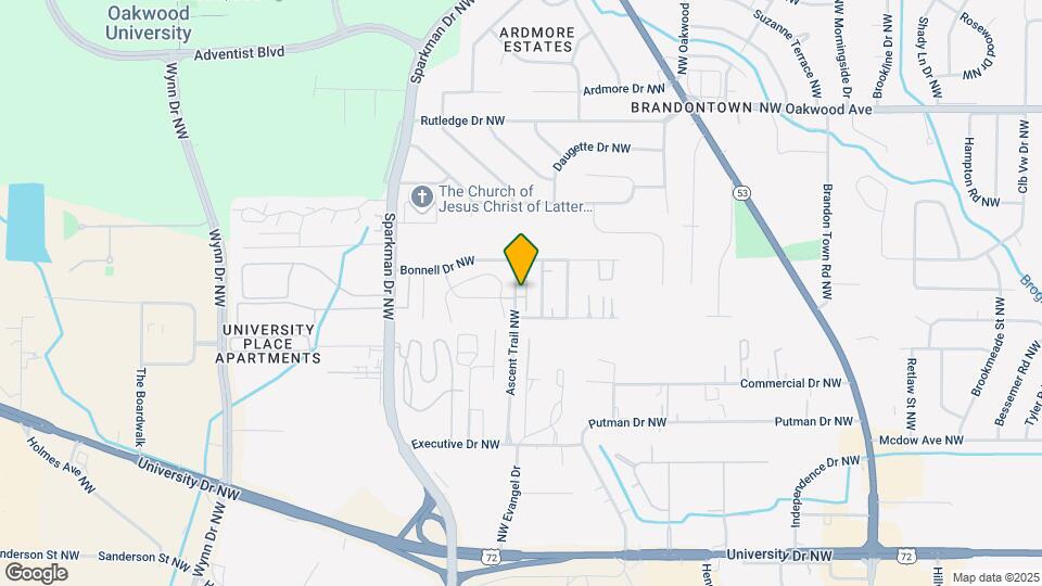 1504 Ascent Trail NW, Unit b Map and Location Details