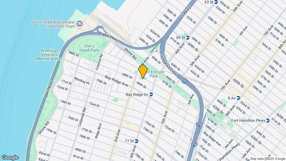 338 Senator St Map and Location Details