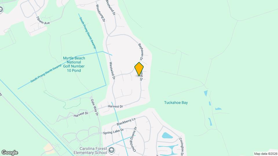 4734 Harvest Dr Map and Location Details