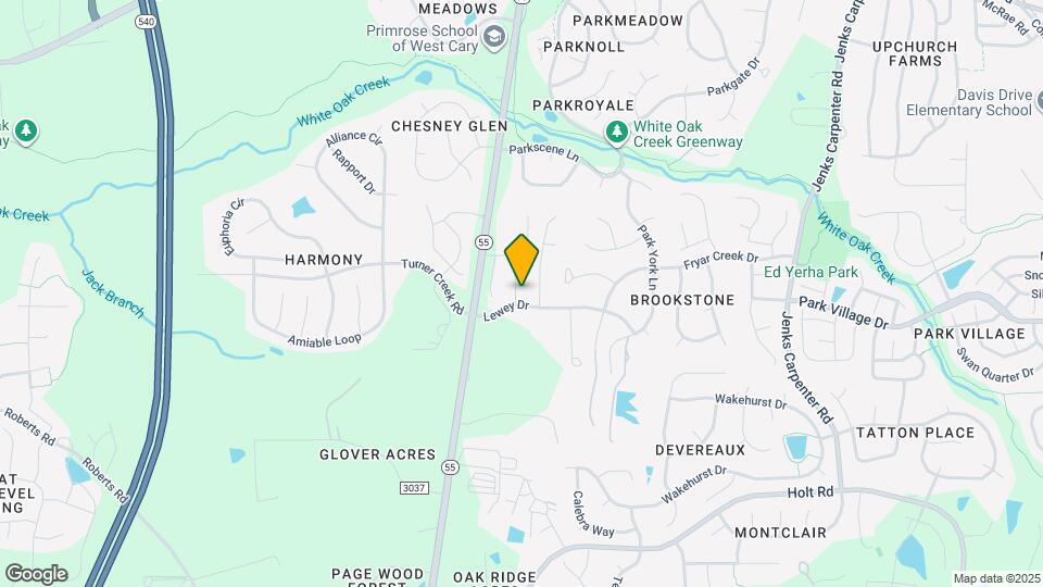 1106 Kiernan Grove Ln Mapa y Detalles de la Ubicación