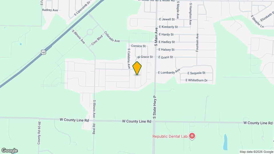 1338 Marseilles Ave Map and Location Details