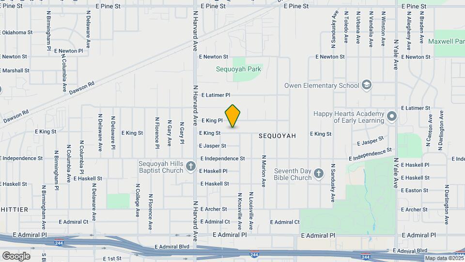 3525 E King St Mapa y Detalles de la Ubicación