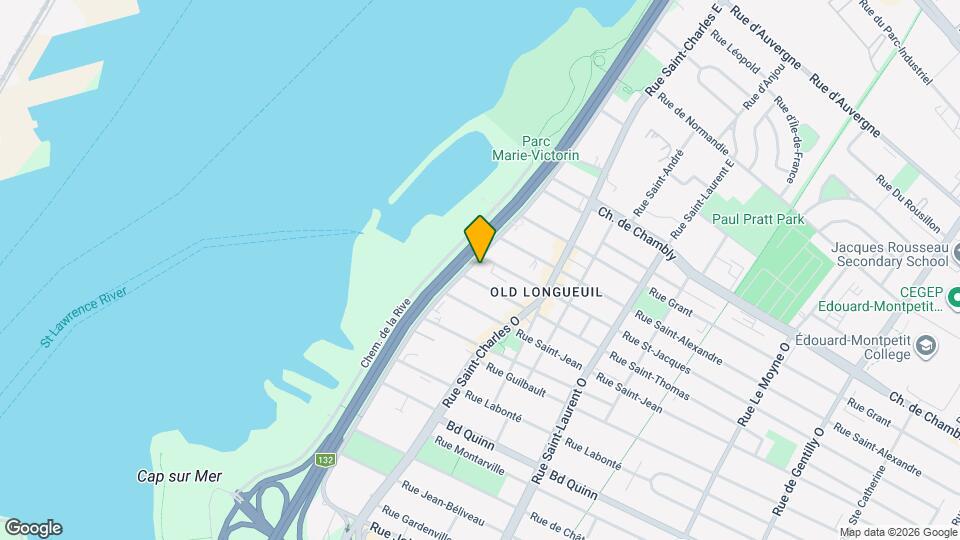 Le Riverain Map and Location Details