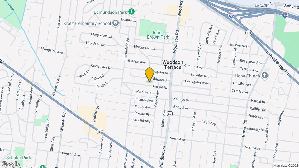 9429 Harold Dr Map and Location Details