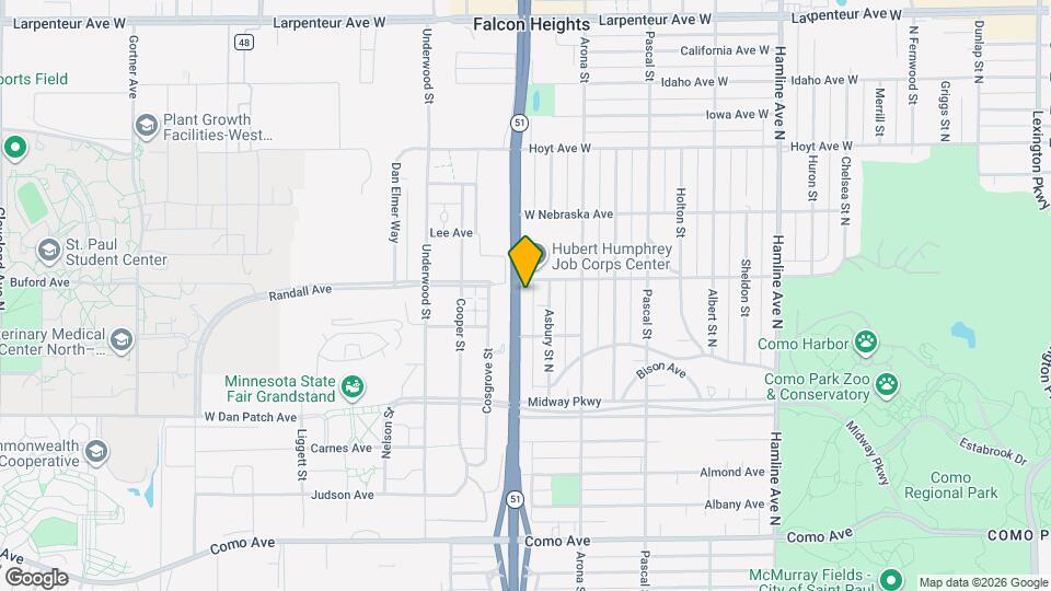 1428 Snelling Ave N Mapa y Detalles de la Ubicación