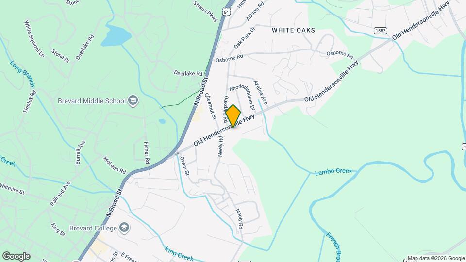 314 Old Hendersonville Hwy, Unit 4 Map and Location Details