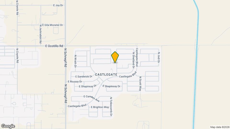 40436 N Burwick Way Map and Location Details