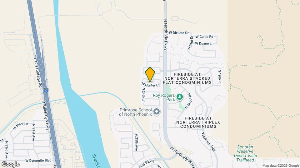 2346 W Hunter Ct Map and Location Details