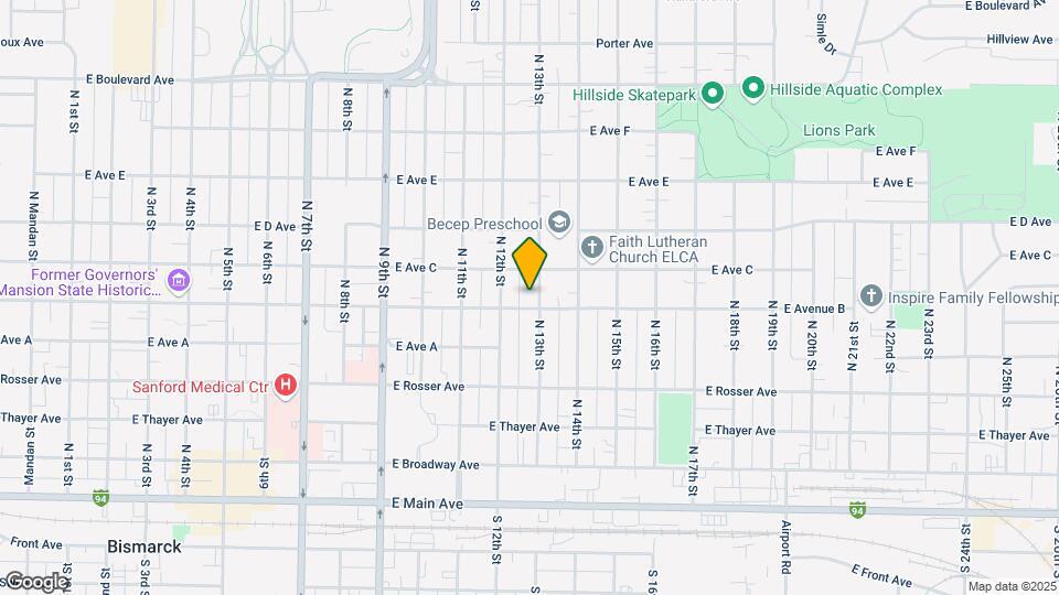 606 N 13th St-Unit -01 Map and Location Details