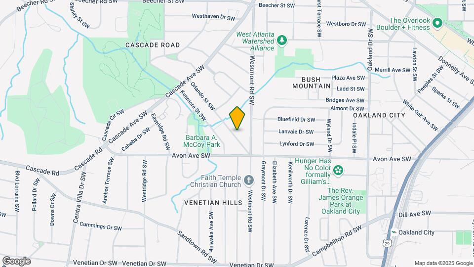 1559 Orlando St SW Map and Location Details