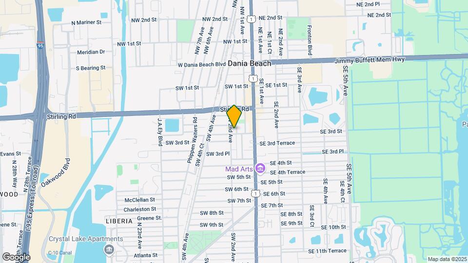 258 SW 1st Ct Map and Location Details