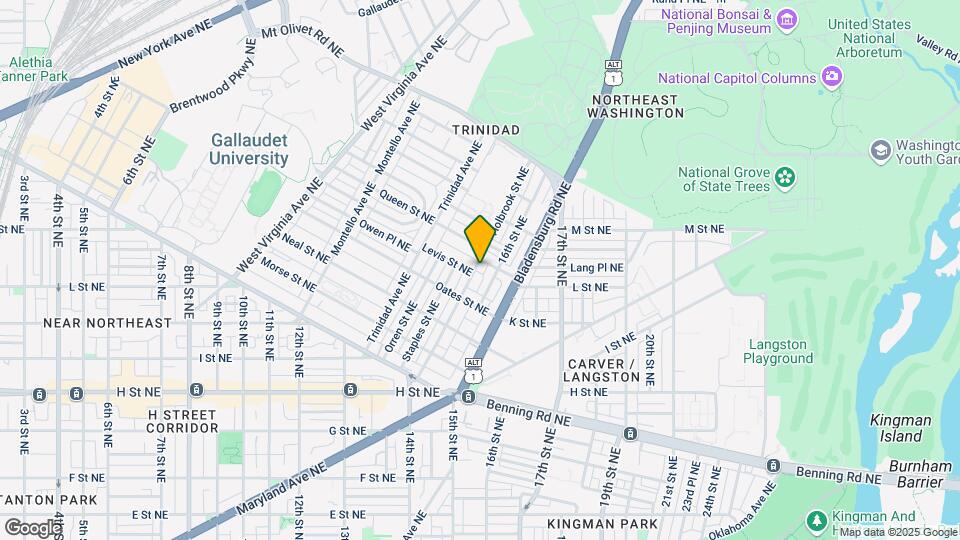 1443 Holbrook St NE, Unit 2 Map and Location Details