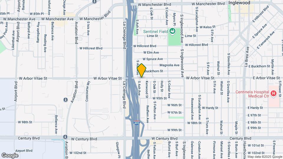 670 W Arbor Vitae St Map and Location Details
