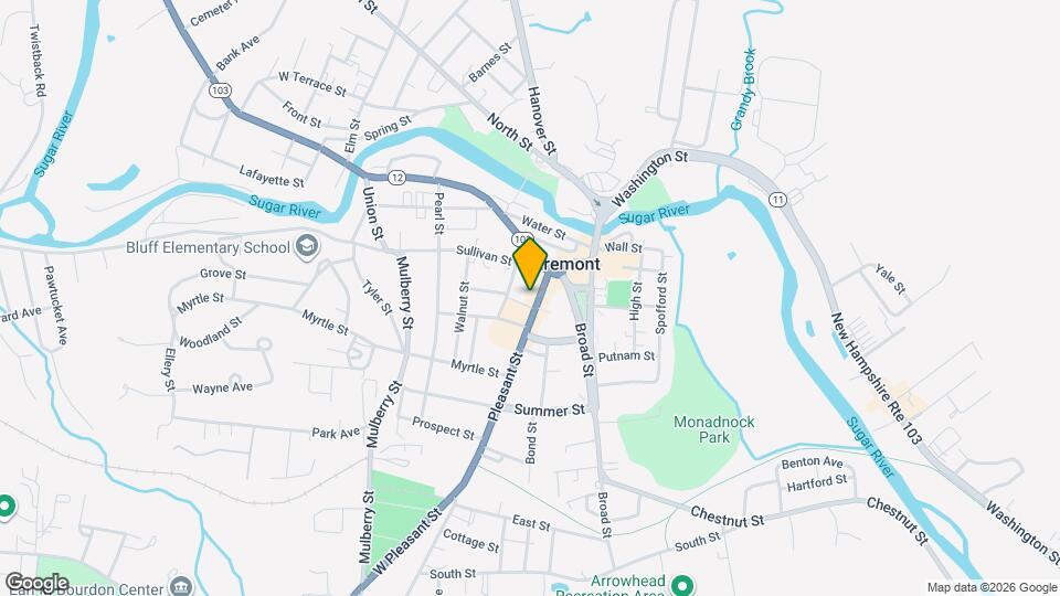 39 Pleasant St Map and Location Details