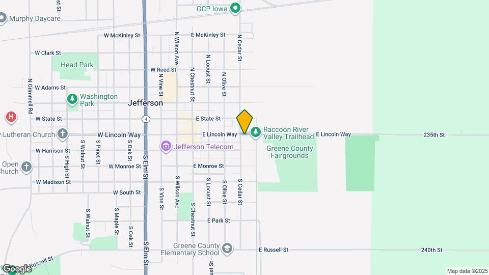 501 E Lincoln Way Map and Location Details