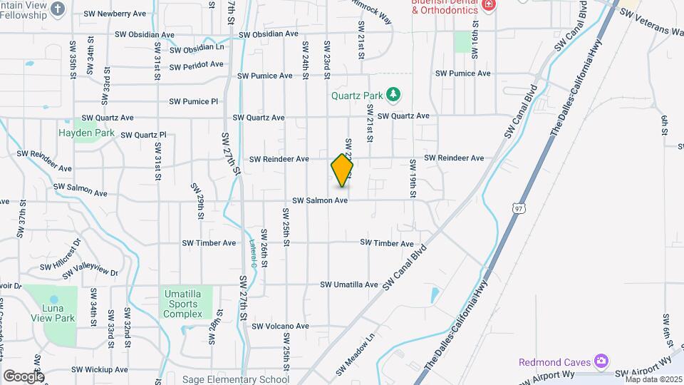 2245 SW 22nd St Map and Location Details