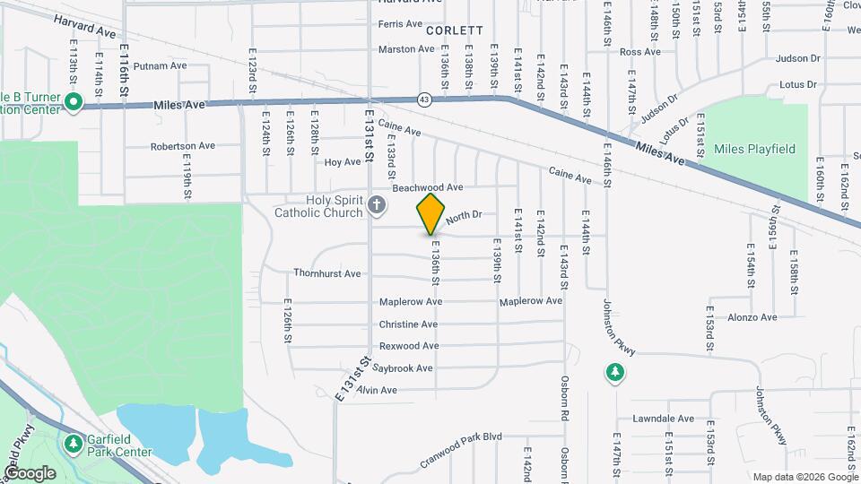 4384 E 136th St Map and Location Details