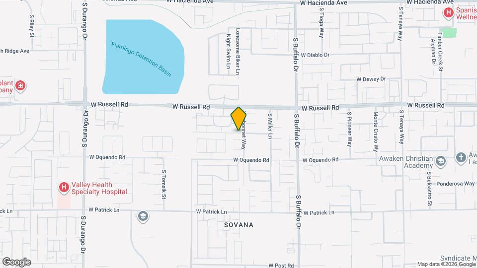 5803 Petronius St Map and Location Details