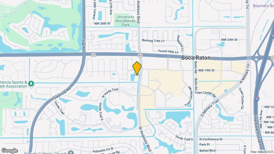 20889 St Andrews Blvd Map and Location Details