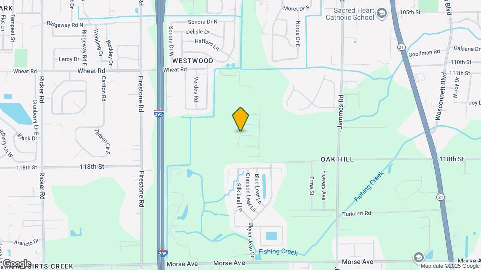 6316 Starlight Dr Map and Location Details