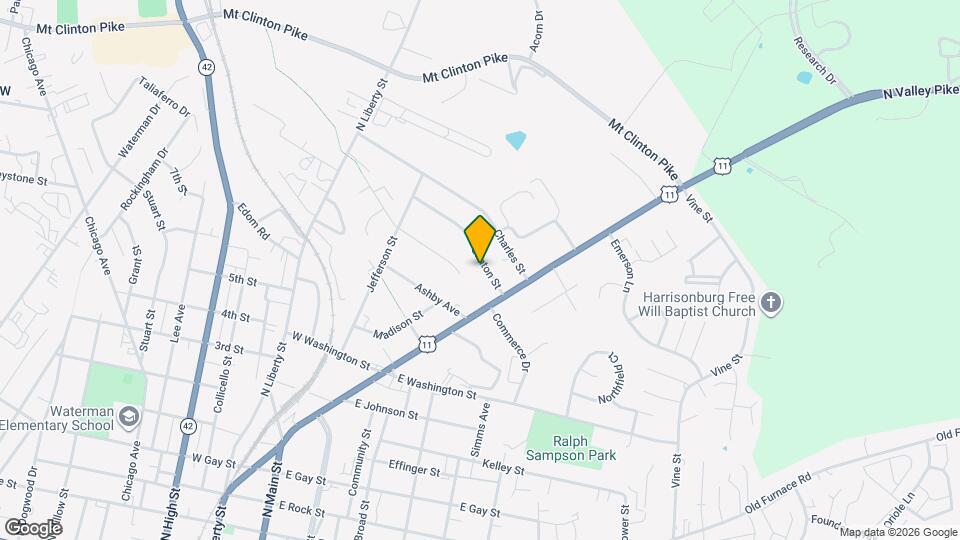 105 Clinton St Map and Location Details