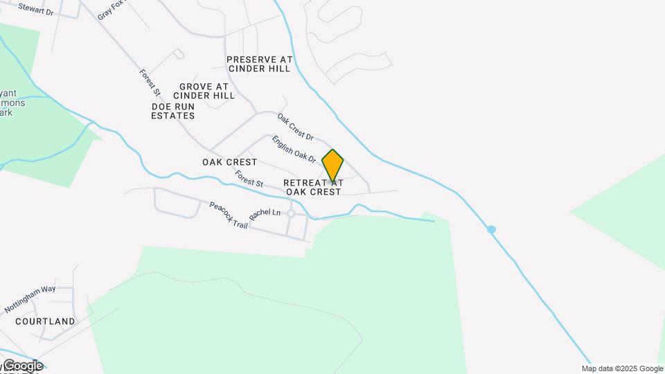 641 Red Oak Ln Map and Location Details