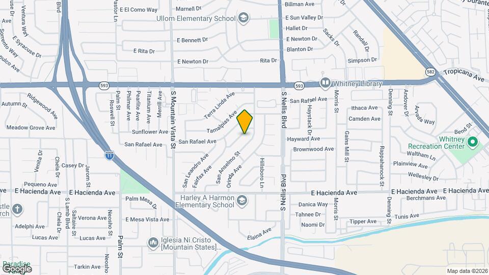 4843 Fairfax Ave, Unit 813 Map and Location Details