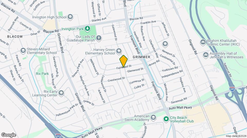 43135 Gatewood St Map and Location Details