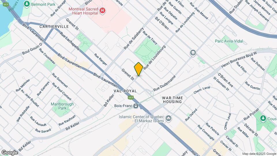 11832 Du Général-Giraud Rue Map and Location Details