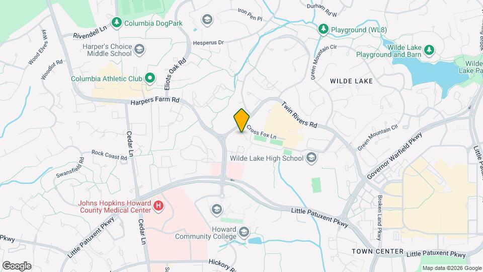 10549 Twin Rivers Rd Map and Location Details