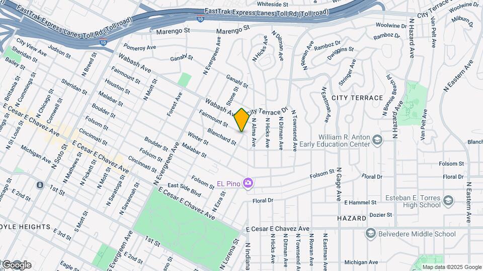 3172 Fairmount St, Unit 919 Fresno Map and Location Details