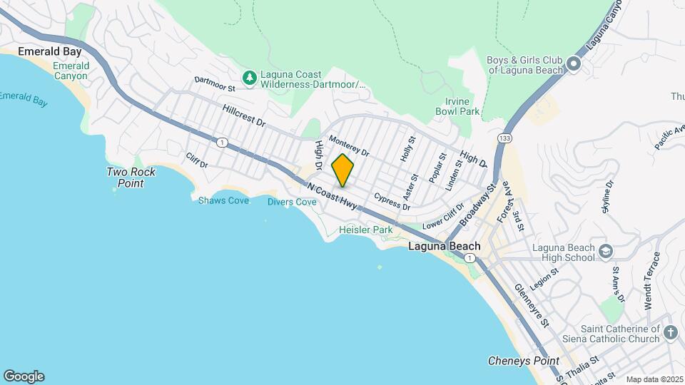 474 N Coast Hwy Mapa y Detalles de la Ubicación