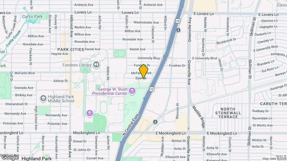 2829 Dyer St Map and Location Details