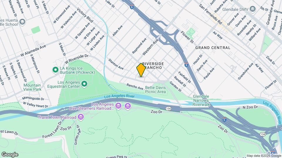1611 Riverside Dr Map and Location Details