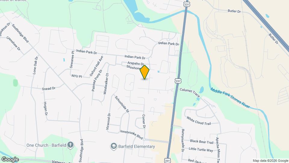 340 Creekwood Ct Map and Location Details
