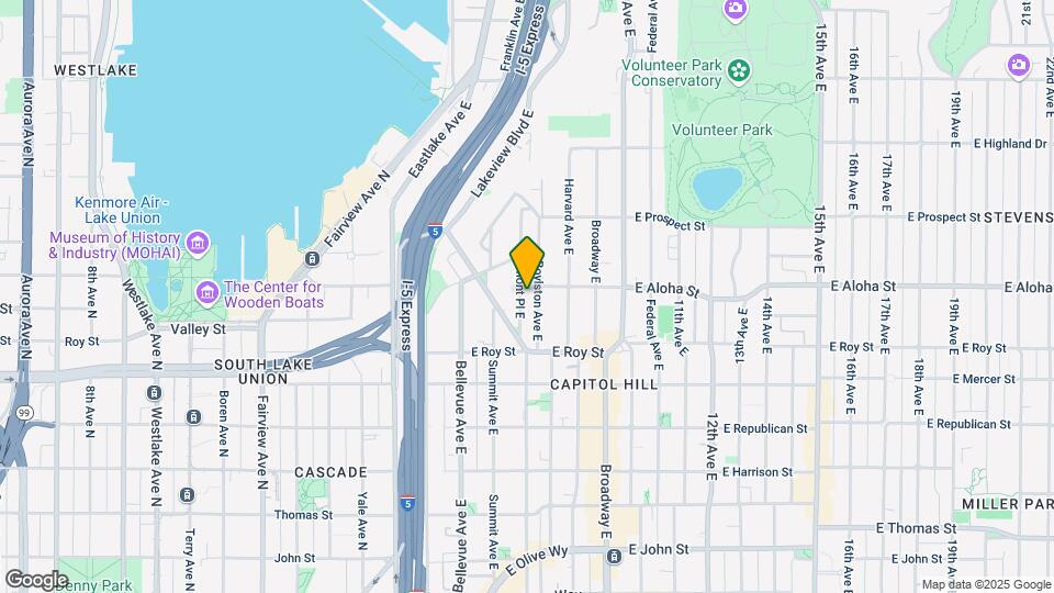 740 Belmont Pl Map and Location Details