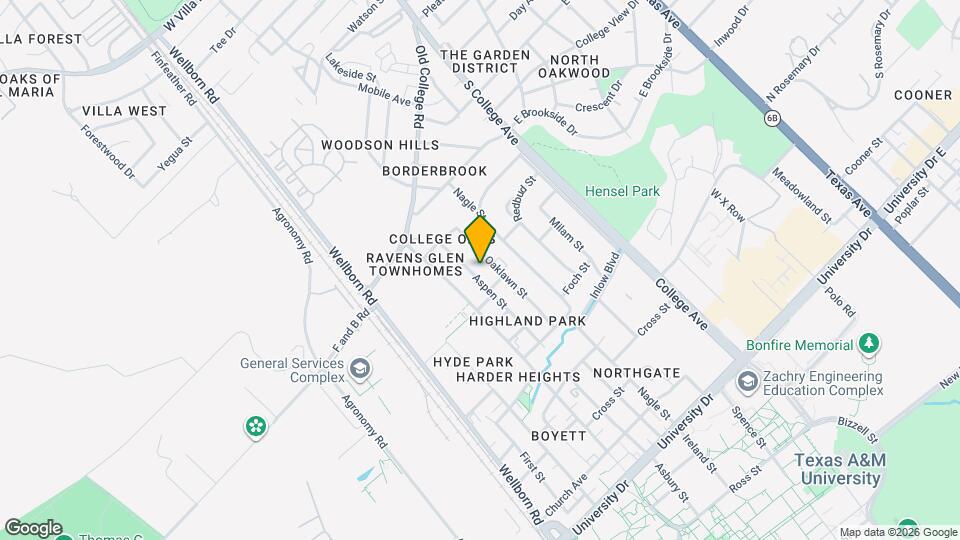 4013 Aspen St Map and Location Details