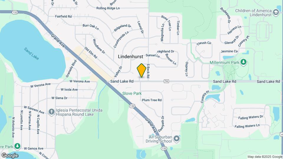 2308 Sand Lake Rd Map and Location Details