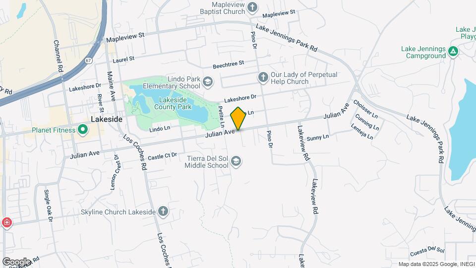 13037 Julian Ave Mapa y Detalles de la Ubicación