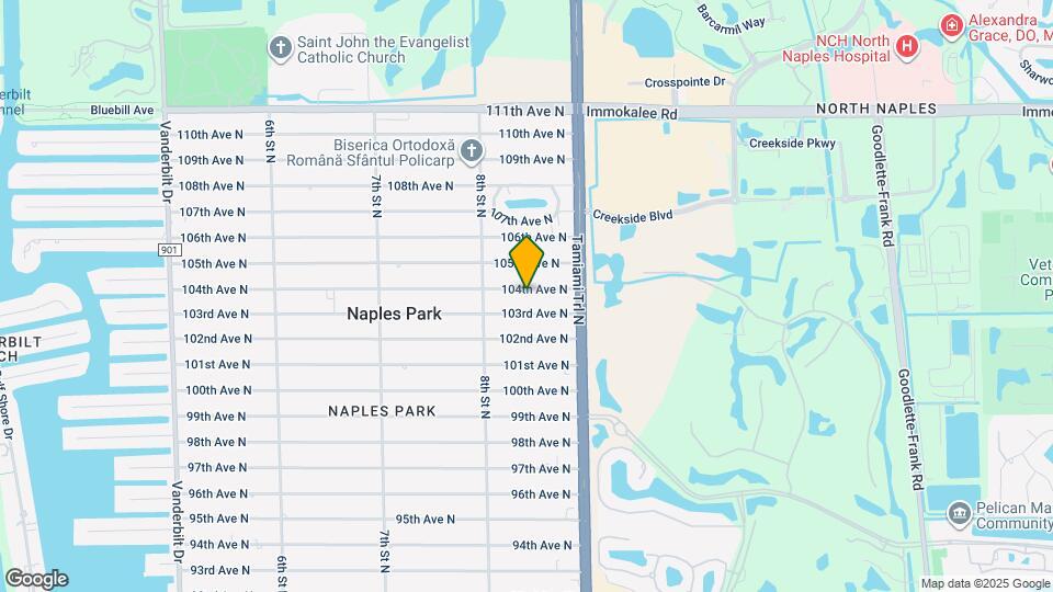 840 104th Ave N Map and Location Details